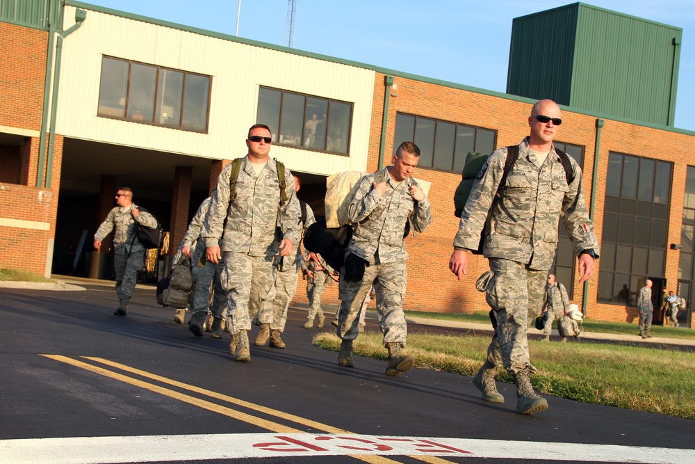 Kentucky Guardsmen deploy to West Africa