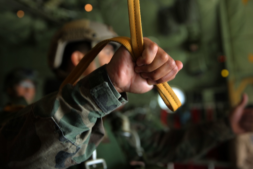 Green means go VMGR-252 opens back ramp to support MARSOC jumps