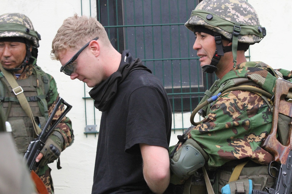KAZBAT brings peace and order during situational training exercise