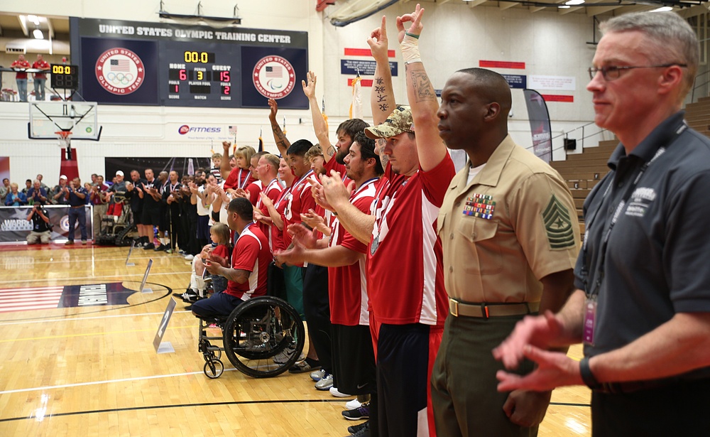 Sitting Volleyball Champions, 2014 Warrior Games