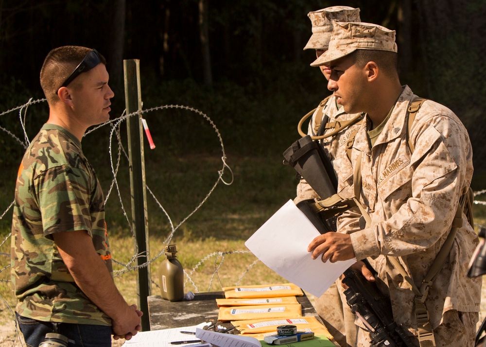 Vigilance and Readiness: CLB-26 conducts mock embassy evacuation training