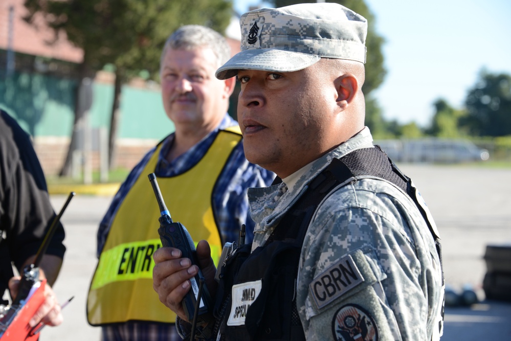 Michigan National Guard, law enforcement, emergency services conduct quick reaction force training exercise