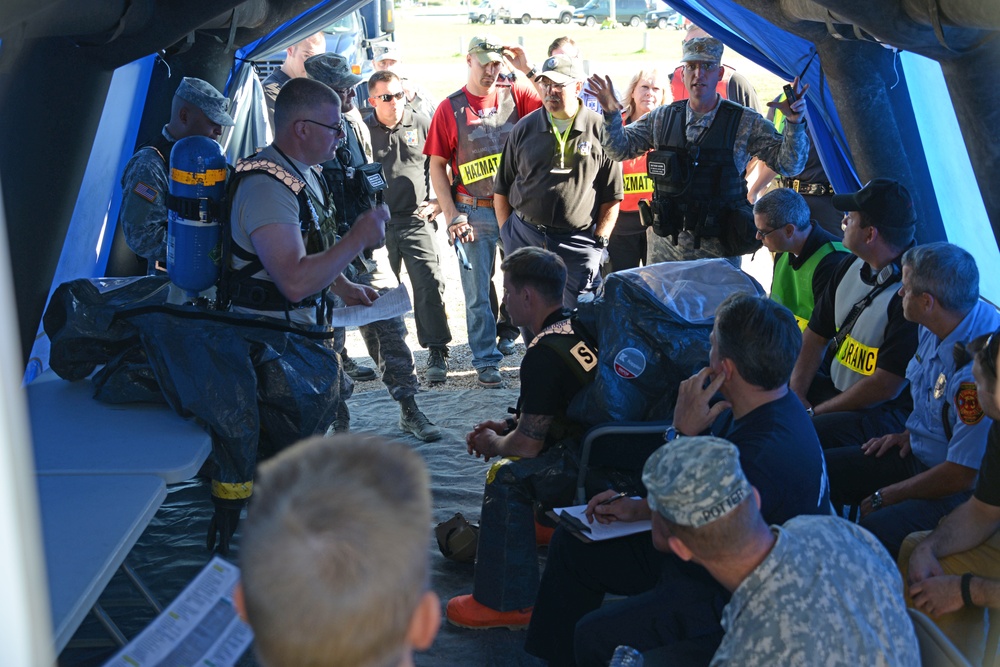 Michigan National Guard, law enforcement, emergency services conduct quick reaction force training exercise