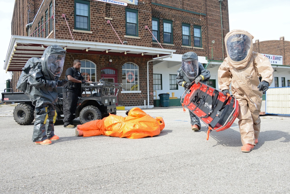 Michigan National Guard, law enforcement, emergency services conduct quick reaction force training exercise