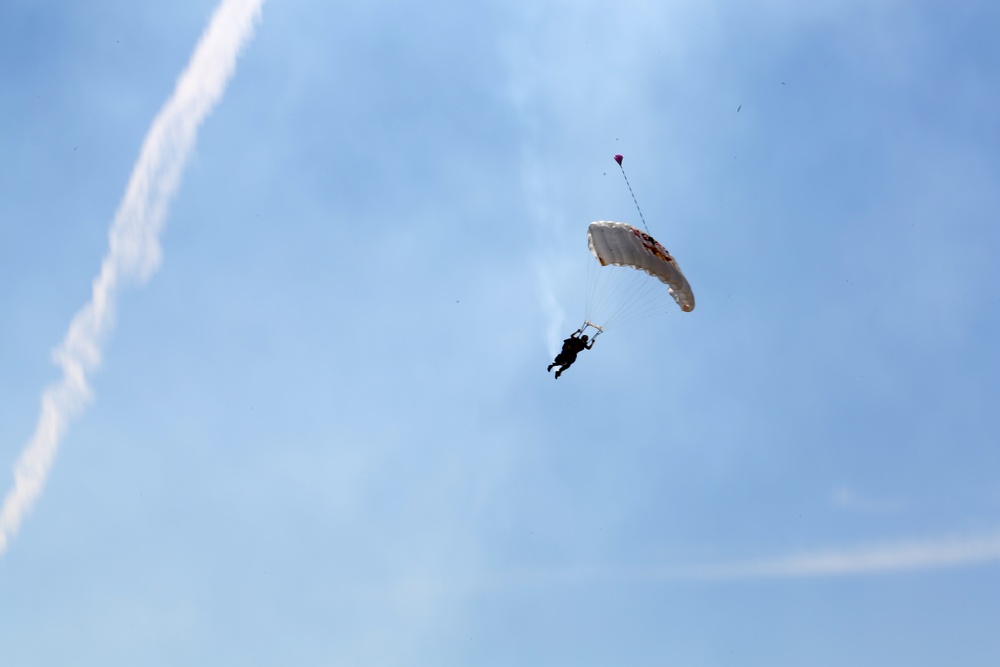 Red Bull Air Force and helicopter demonstration