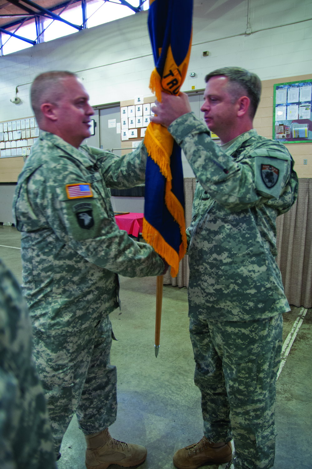 751st Troop Command Change of Command