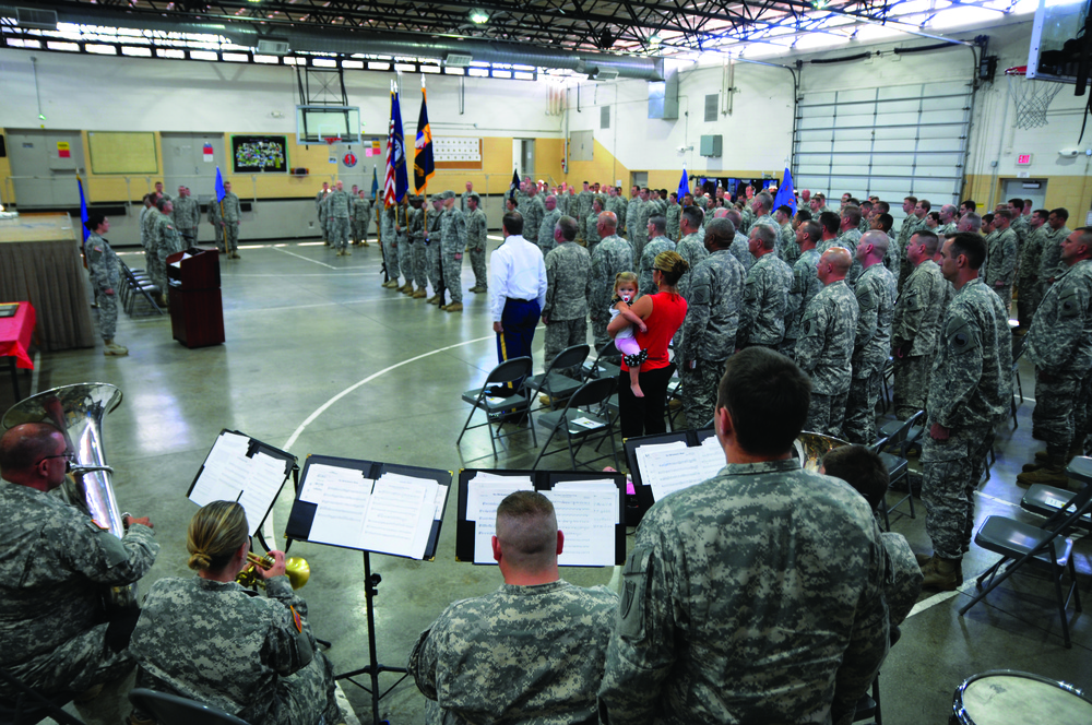 751st Troop Command Change of Command