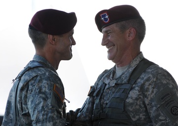 All Americans change command