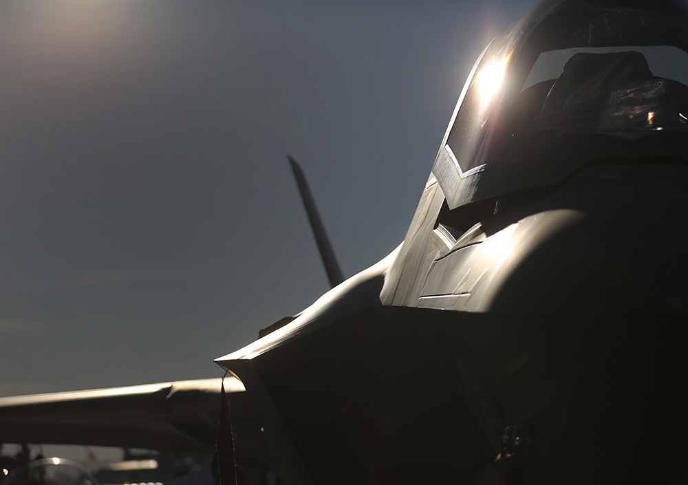 F35B Joint Strike Fighter at the 2014 Miramar Air Show