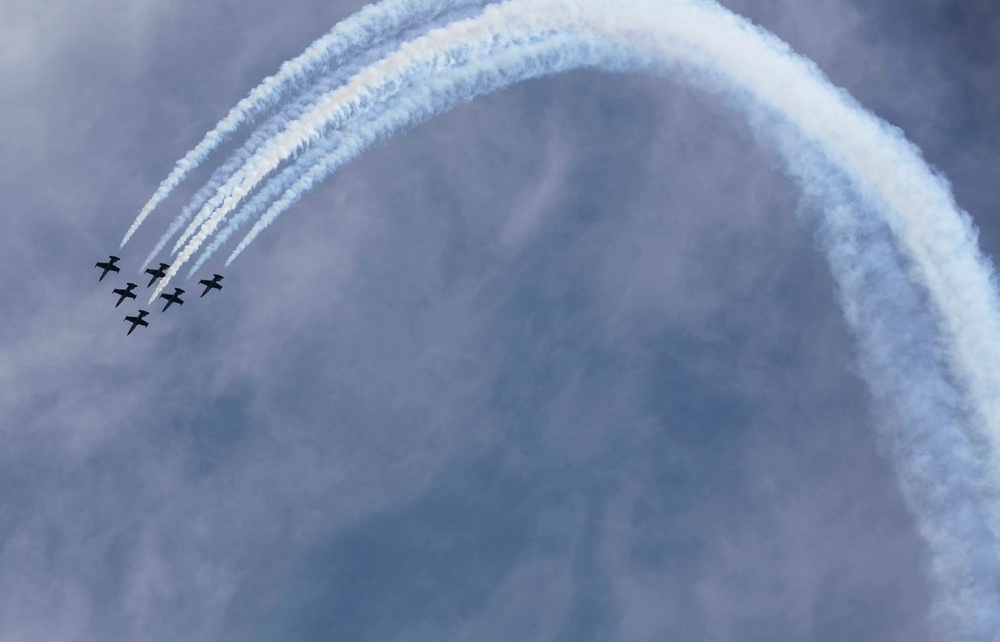 Patriots Soar Over MCAS Miramar for Air Show