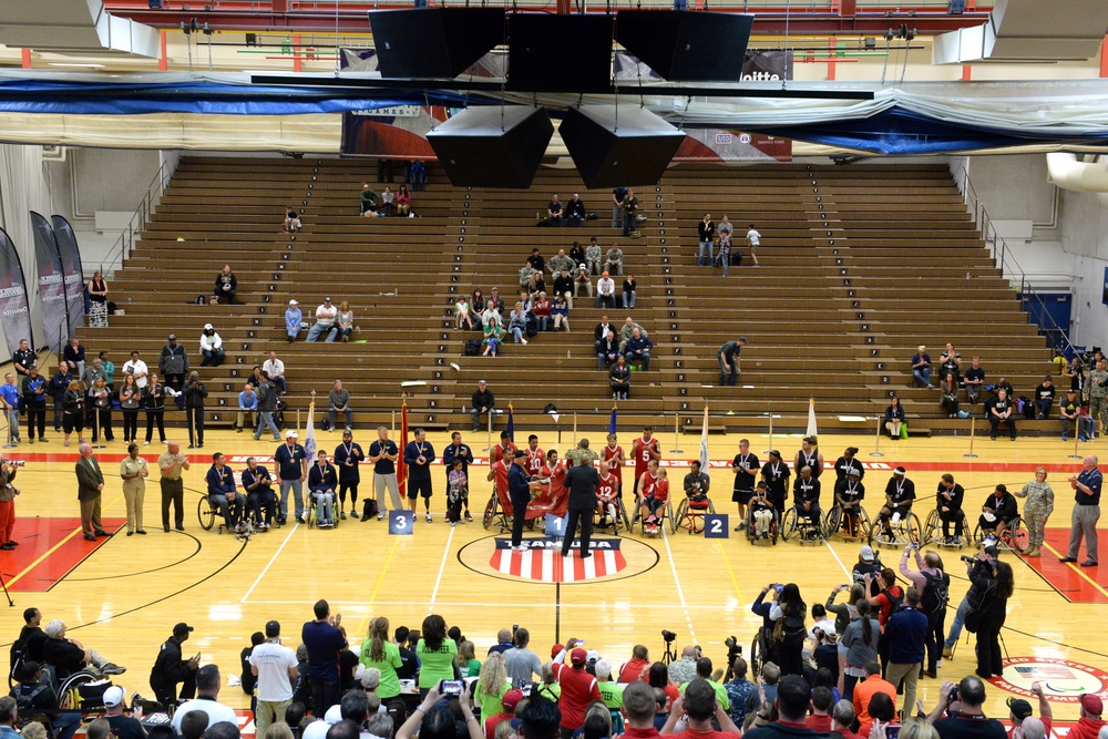 Marines win 2014 Warrior Games basketball