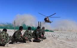 215th Corps soldiers complete Afghan Tactical Air Coordinator course aboard Camp Shorabak