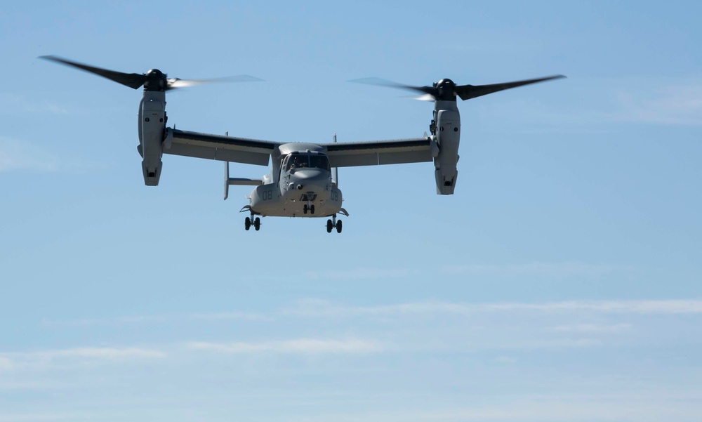 MV-22B Displays Capabilities at Air Show