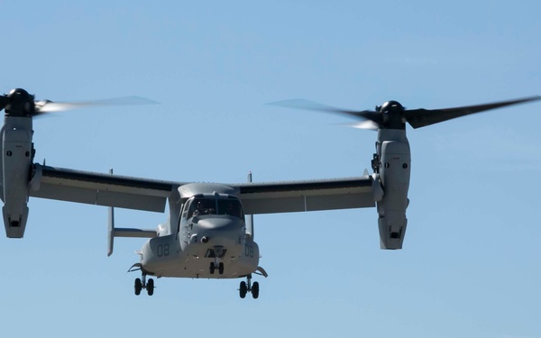 MV-22B Displays Capabilities at Air Show