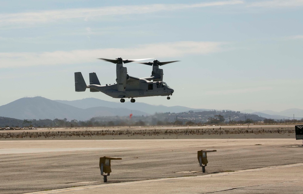 MV-22B Displays Capabilities at Air Show