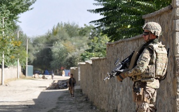 Task Force Volunteer oversees Afghan park project
