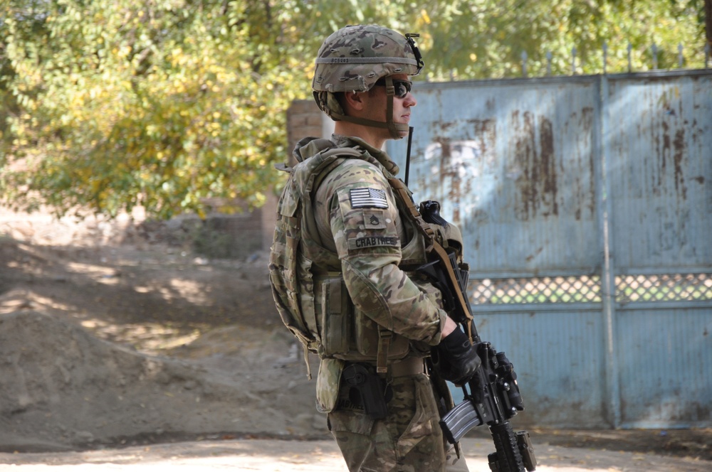 Task Force Volunteer oversees Afghan park project