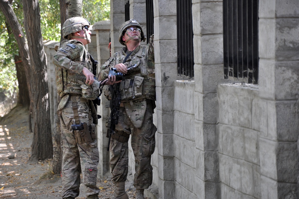 Task Force Volunteer oversees Afghan park project