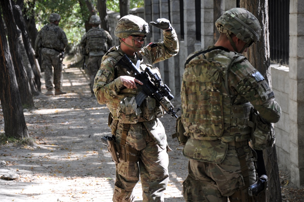 Task Force Volunteer oversees Afghan park project