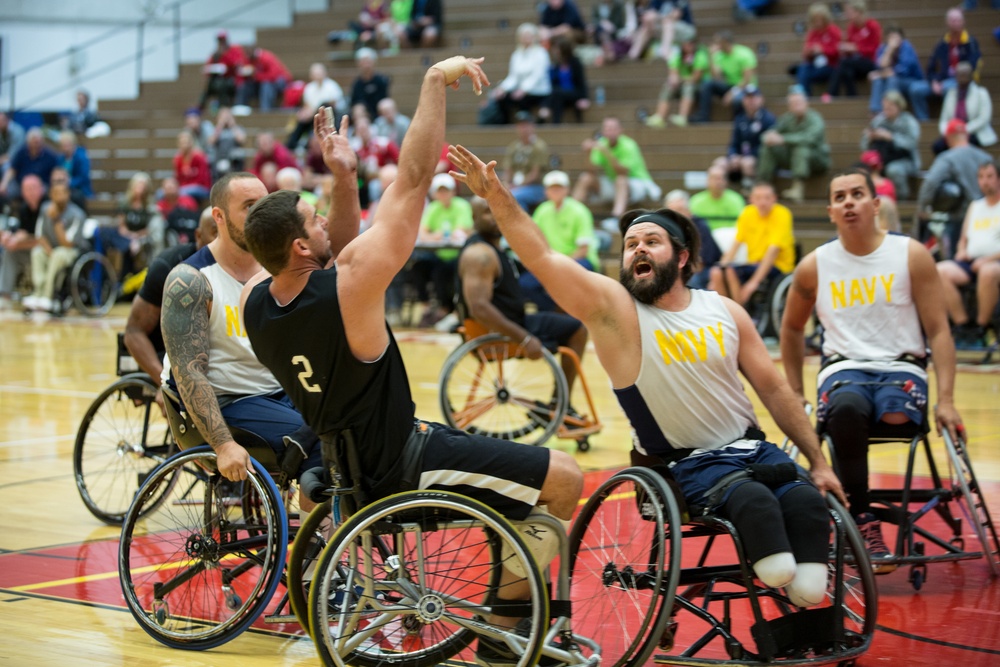 2014 Warrior Games Wheelchair Basketball