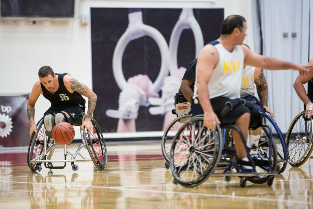 2014 Warrior Games Wheelchair Basketball