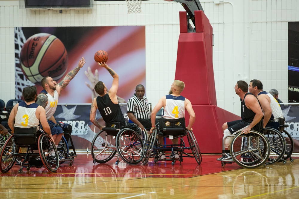 2014 Warrior Games Wheelchair Basketball