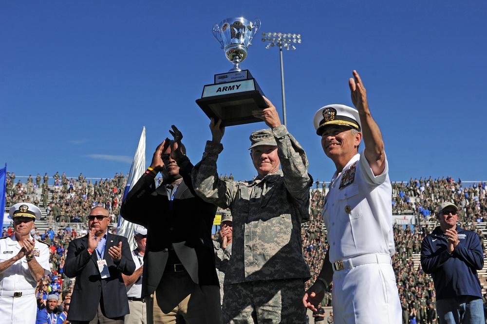Warrior Games athletes honored at Navy-Air Force football game