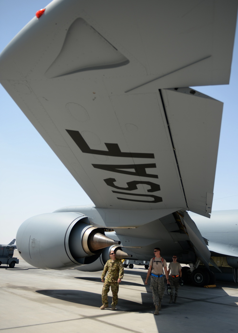 US Air Force E-3 Sentry supporting operations against ISIL