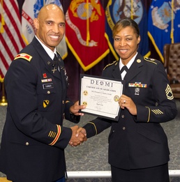 New EOA receives DEOMI certificate