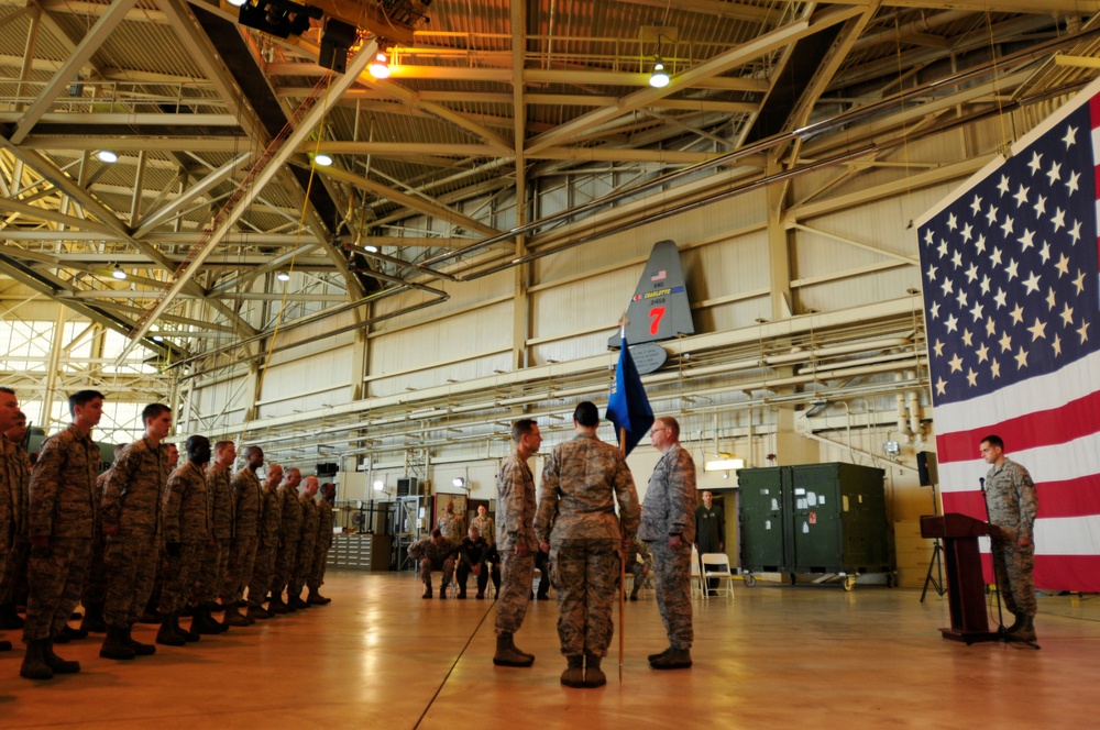 145th Maintenance Group change of command ceremony