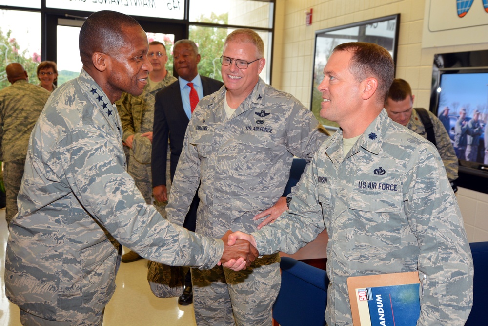 AMC visits North Carolina Air National Guard