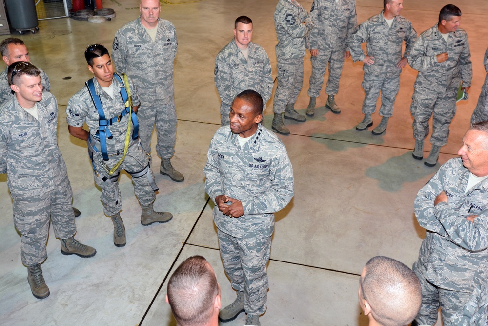 AMC visits North Carolina Air National Guard