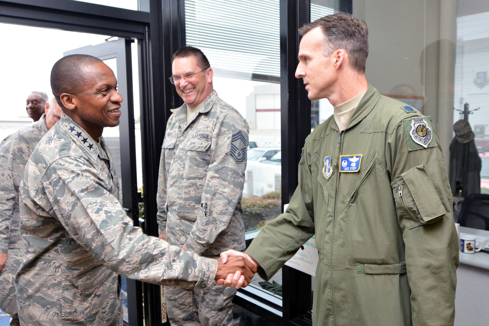 AMC visits North Carolina Air National Guard