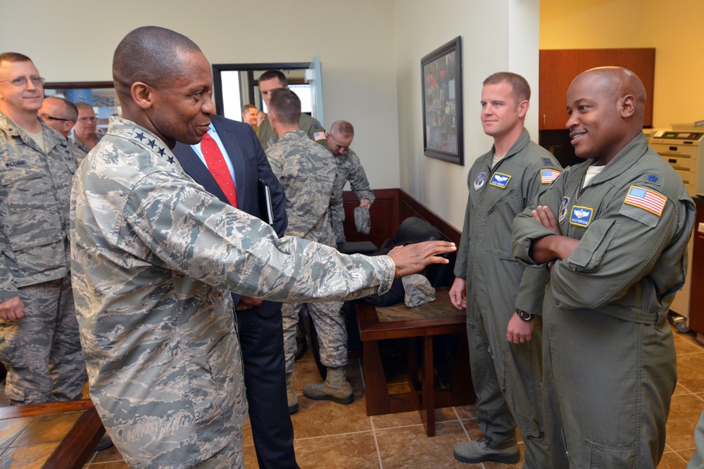 AMC visits North Carolina Air National Guard