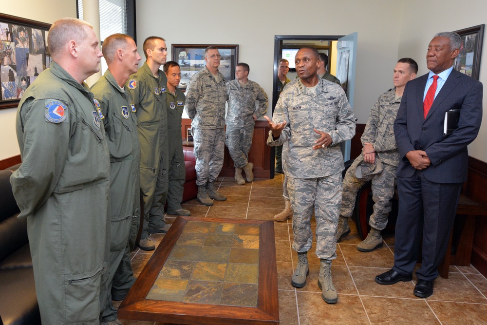 AMC visits North Carolina Air National Guard