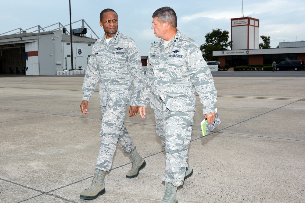 AMC visits North Carolina Air National Guard