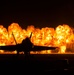 Wall of Fire lights up MCAS Miramar night
