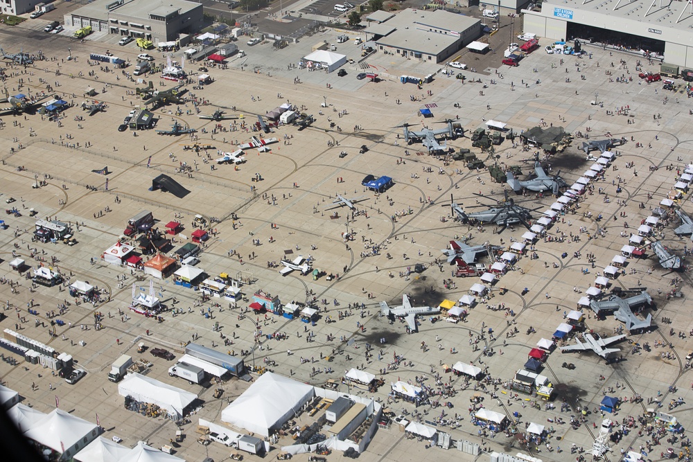 2014 Miramar Airshow From the Sky Part I