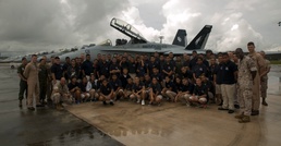 Okkodo cadets spend day with Marines