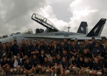 Okkodo cadets spend day with Marines