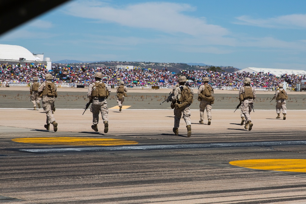 Disembarking an MV-22B Osprey Part III