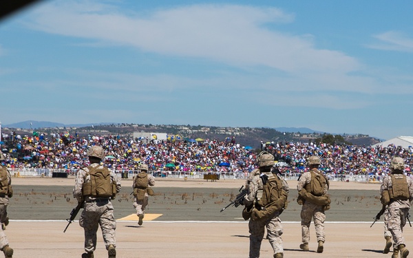 Disembarking an MV-22B Osprey Part III