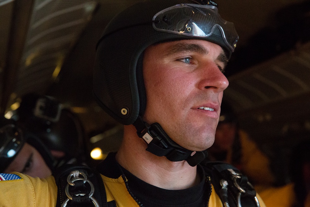 US Army Golden Knights Prepare to Jump Part I