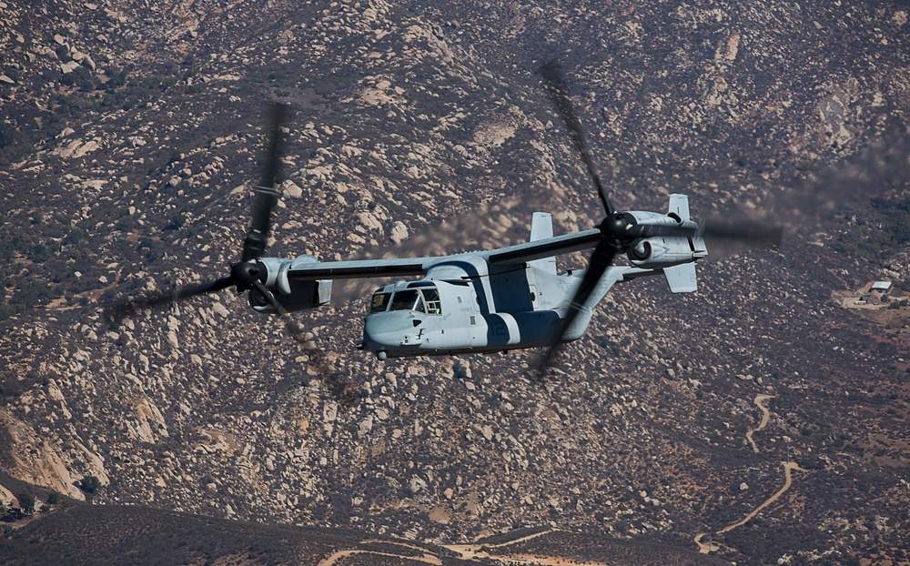 MV-22B Osprey in Flight