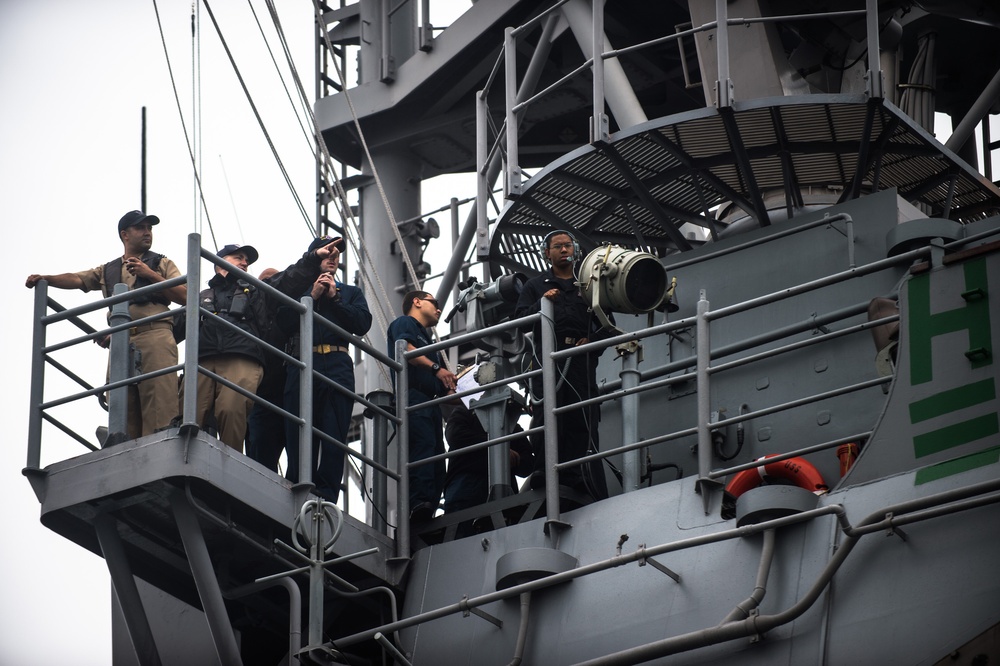 USS Shiloh returns to Yokosuka