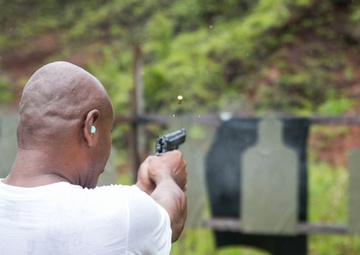 Marine returns to island home, trains local law enforcement