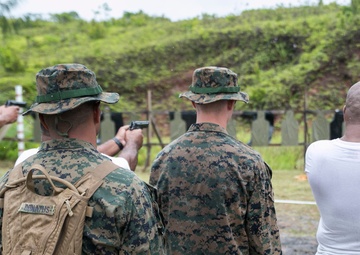 Marine returns to island home, trains local law enforcement
