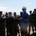 Actors visits NMCB 133 Seabees while deployed to Rota, Spain
