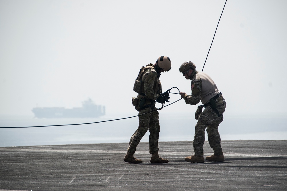 USS George H.W. Bush operations