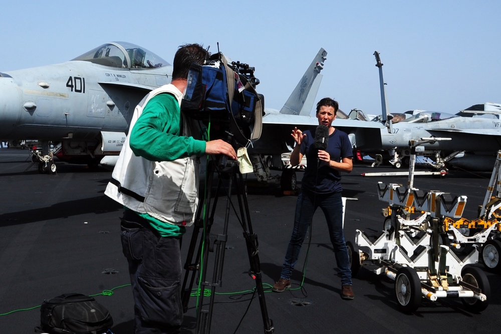 USS George H.W. Bush operations